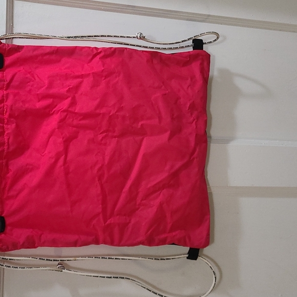 Pink drawstring backpack - Picture 2 of 6